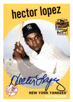 2018 Topps Archives - Fan Favorites Autographs #FFA-HL Hector Lopez Front