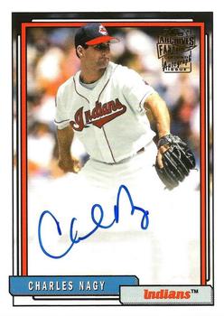 2018 Topps Archives - Fan Favorites Autographs #FFA-CN Charles Nagy Front