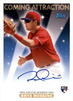 2018 Topps Archives - Coming Attraction Autographs #CA-RH Rhys Hoskins Front