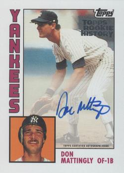 2018 Topps Archives - Topps Rookie History Autographs #RHA-DM Don Mattingly Front