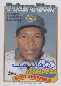 2018 Topps Archives - Topps Rookie History Autographs #RHA-GS Gary Sheffield Front