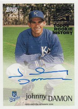 2018 Topps Archives - Topps Rookie History Autographs #RHA-JD Johnny Damon Front