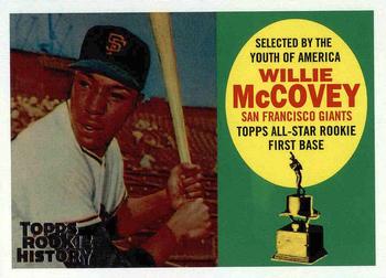 2018 Topps Archives - Topps Rookie History #316 Willie McCovey Front