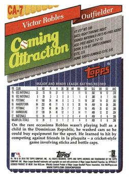 2018 Topps Archives - 1993 Coming Attraction #CA-7 Victor Robles Back