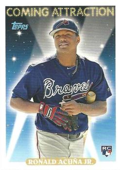 2018 Topps Archives - 1993 Coming Attraction #CA-12 Ronald Acuna Jr. Front