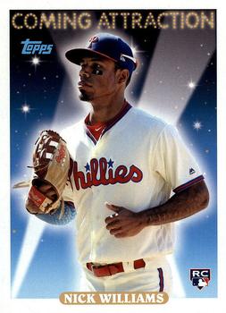 2018 Topps Archives - 1993 Coming Attraction #CA-14 Nick Williams Front