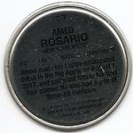 2018 Topps Archives - 1980s Topps Coins #C-7 Amed Rosario Back