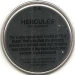 2018 Topps Archives - 1980s Topps Coins #C-8 Hercules Back