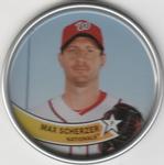 2018 Topps Archives - 1980s Topps Coins #C-13 Max Scherzer Front
