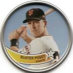 2018 Topps Archives - 1980s Topps Coins #C-21 Buster Posey Front
