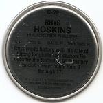 2018 Topps Archives - 1980s Topps Coins #C-22 Rhys Hoskins Back