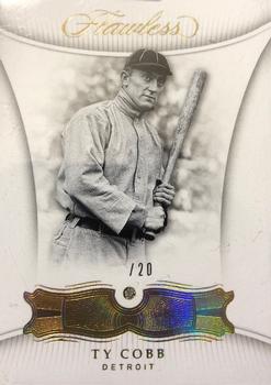 2018 Panini Flawless #10 Ty Cobb Front
