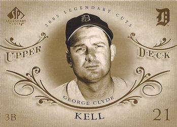 2005 SP Legendary Cuts #31 George Kell Front