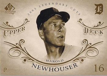 2005 SP Legendary Cuts #33 Hal Newhouser Front