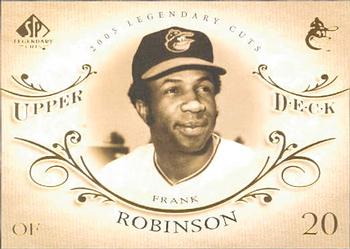 2005 SP Legendary Cuts #27 Frank Robinson Front