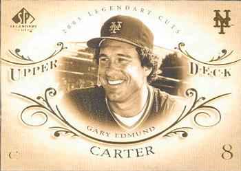 2005 SP Legendary Cuts #28 Gary Carter Front