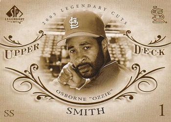 2005 SP Legendary Cuts #59 Ozzie Smith Front