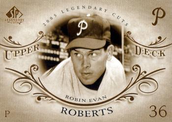2005 SP Legendary Cuts #68 Robin Roberts Front
