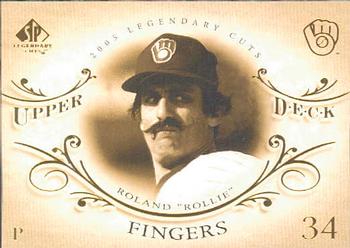 2005 SP Legendary Cuts #72 Rollie Fingers Front