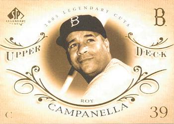 2005 SP Legendary Cuts #73 Roy Campanella Front