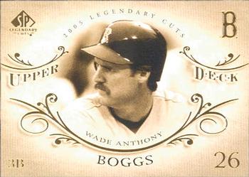 2005 SP Legendary Cuts #84 Wade Boggs Front