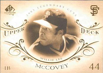 2005 SP Legendary Cuts #88 Willie McCovey Front