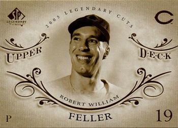 2005 SP Legendary Cuts #5 Bob Feller Front