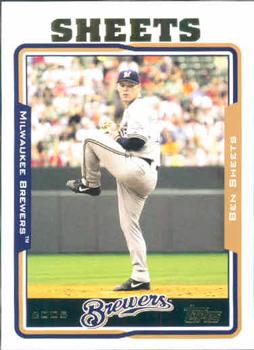 2005 Topps #115 Ben Sheets Front