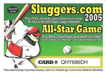 2005 Topps #NNO Sluggers 2005 Front