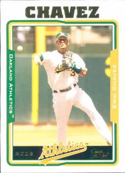 2005 Topps #148 Eric Chavez Front