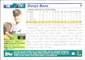 2005 Topps #18 Danys Baez Back