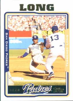 2005 Topps #196 Terrence Long Front