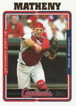 2005 Topps #124 Mike Matheny Front