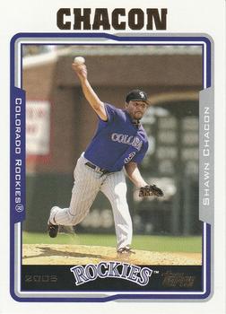 2005 Topps #159 Shawn Chacon Front