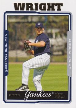 2005 Topps #602 Jaret Wright Front