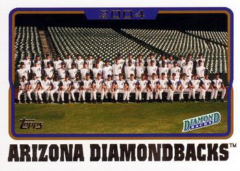 2005 Topps #639 Arizona Diamondbacks Front