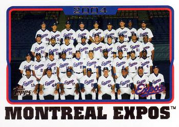 2005 Topps #655 Montreal Expos Front