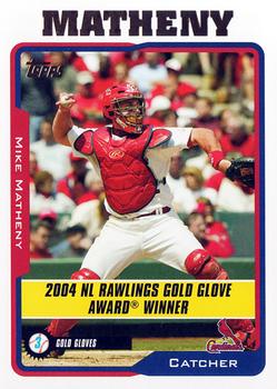 2005 Topps #705 Mike Matheny Front