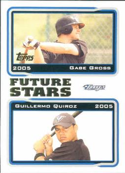 2005 Topps #329 Gabe Gross / Guillermo Quiroz Front