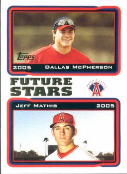 2005 Topps #331 Dallas McPherson / Jeff Mathis Front