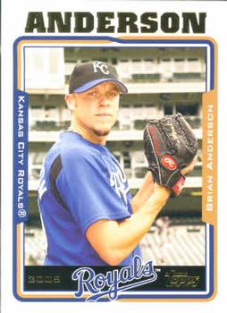 2005 Topps #382 Brian Anderson Front