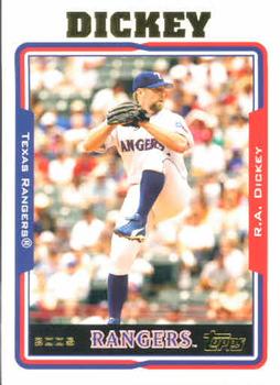2005 Topps #489 R.A. Dickey Front