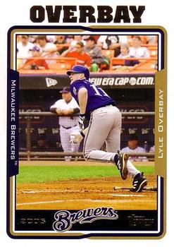 2005 Topps #4 Lyle Overbay Front