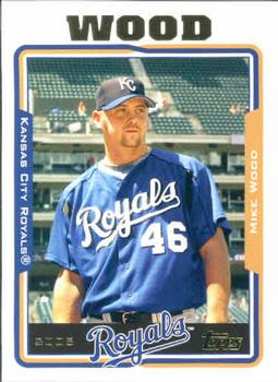 2005 Topps #521 Mike Wood Front