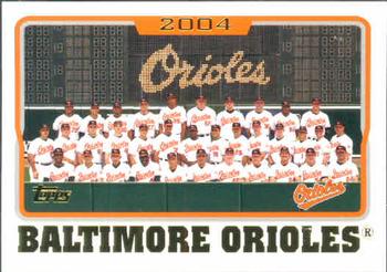 2005 Topps #641 Baltimore Orioles Front