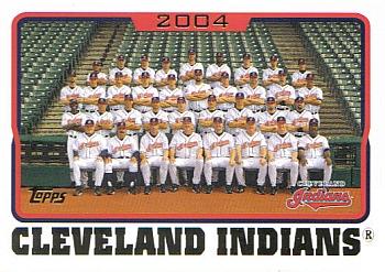 2005 Topps #646 Cleveland Indians Front