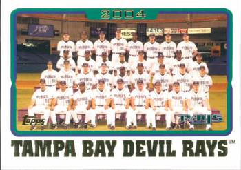 2005 Topps #665 Tampa Bay Devil Rays Front