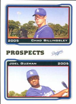 2005 Topps #692 Chad Billingsley / Joel Guzman Front