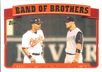 2005 Topps #693 Band of Brothers (Jerry Hairston Jr. / Scott Hairston) Front