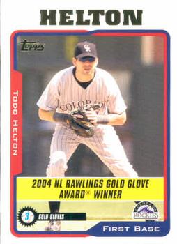 2005 Topps #706 Todd Helton Front